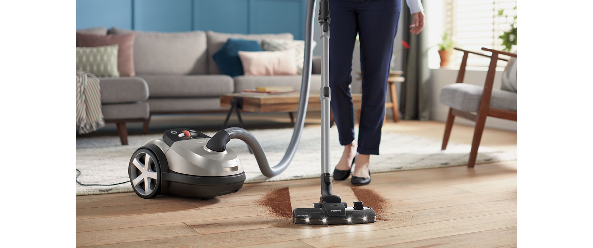 Dulkių siurbliai su mai&scaron;eliais &bdquo;Philips&ldquo;