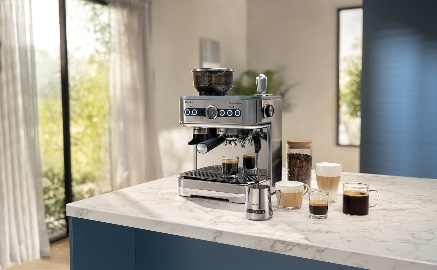 „Philps Barista Brew“ su kavos įvairove